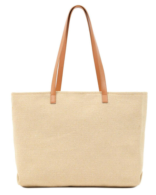 502790M-SHOULDER BAG (53X34X13)  BEIGE 23399