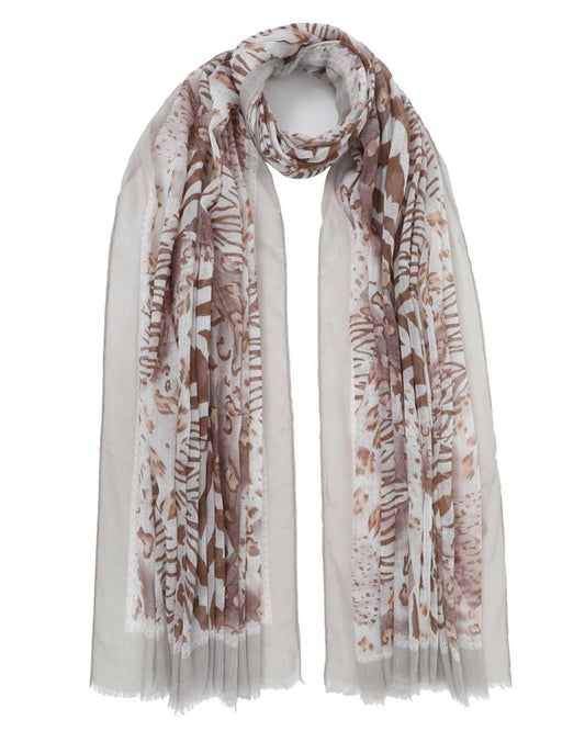 502797MC-SCARF (85X180) BEIGE 29381