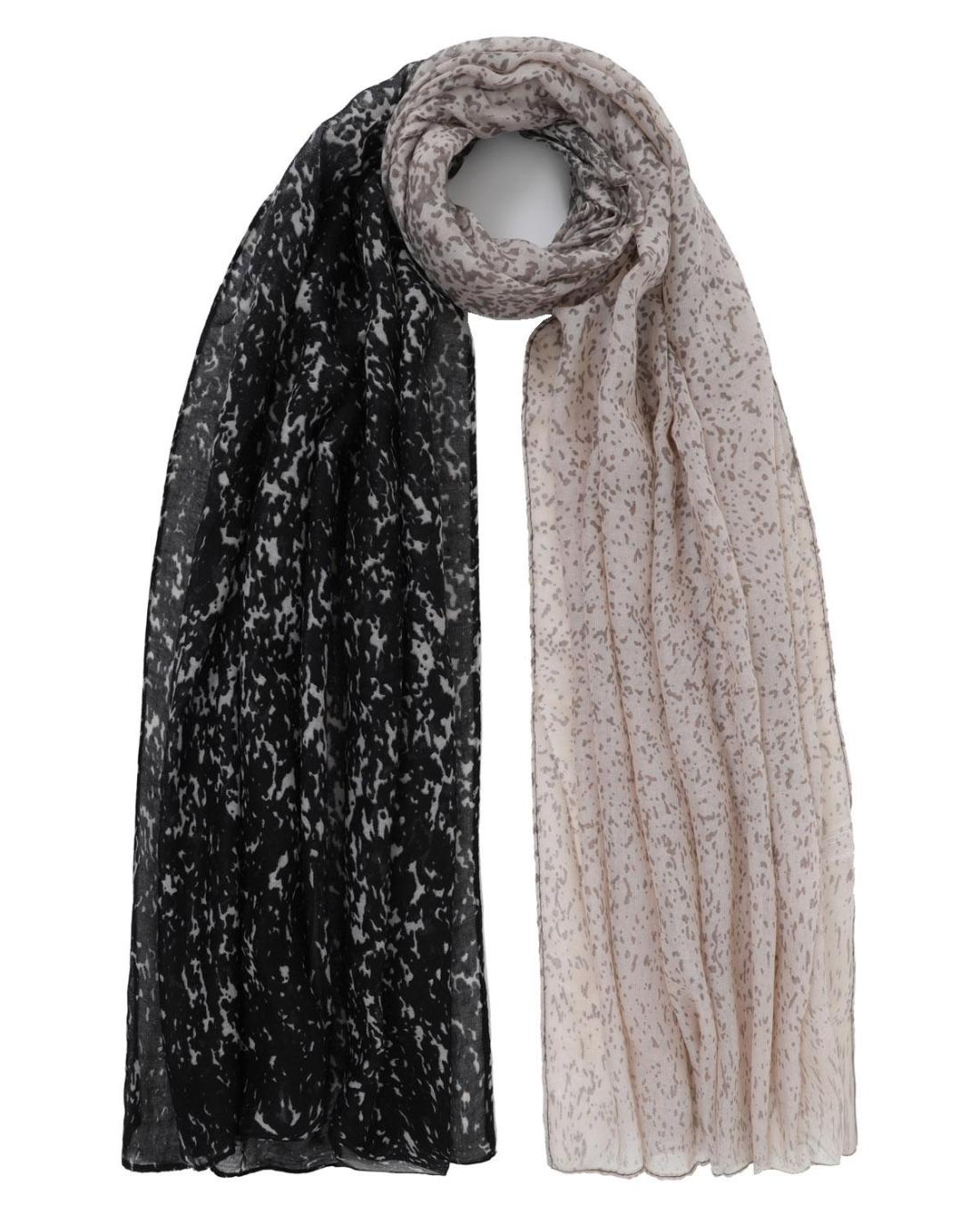 502682MH-SCARF (90X180)  BLACK 29417