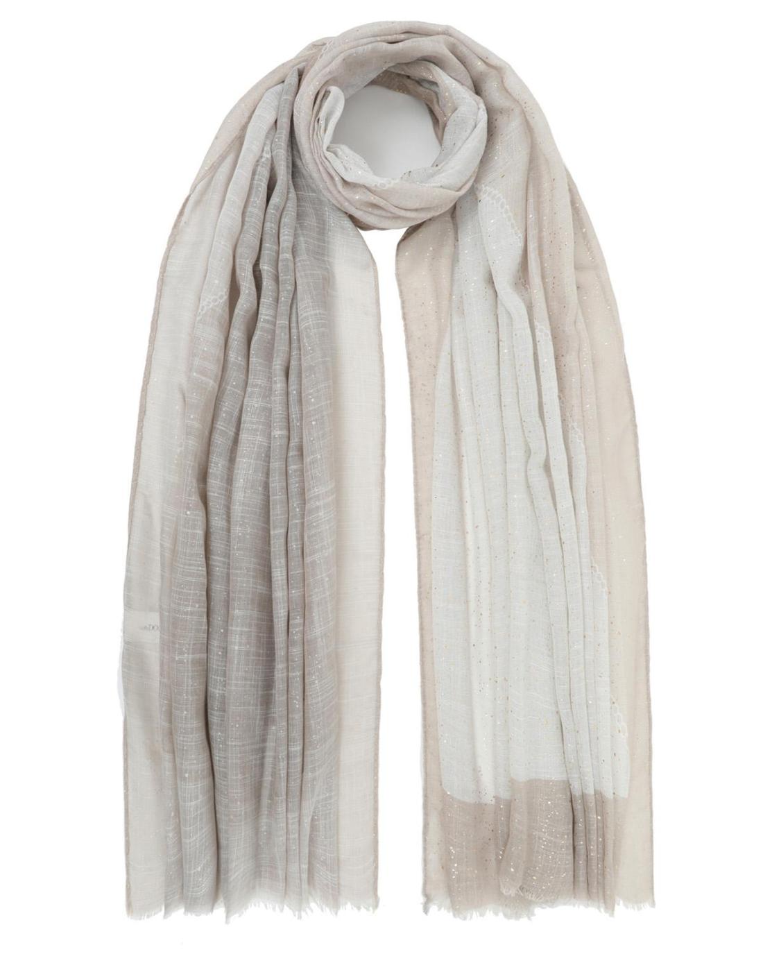 502758MCH-SCARF (85X180)  BEIGE 29377
