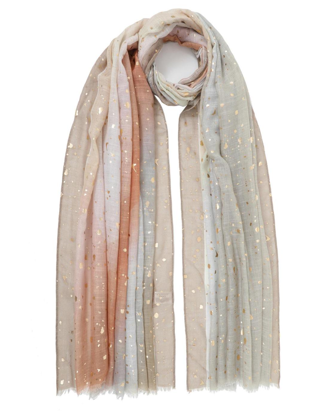502665MCH-SCARF (85X180)  BEIGE 29375