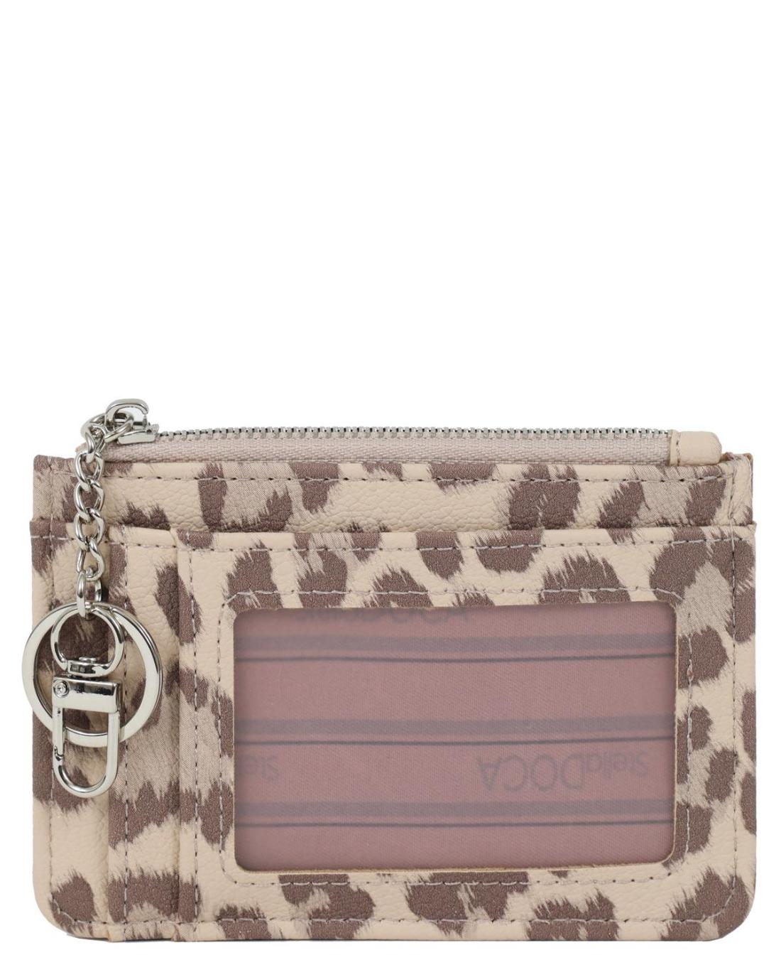 502770MH-WALLET (12X8.5)  BEIGE/BROWN 67693