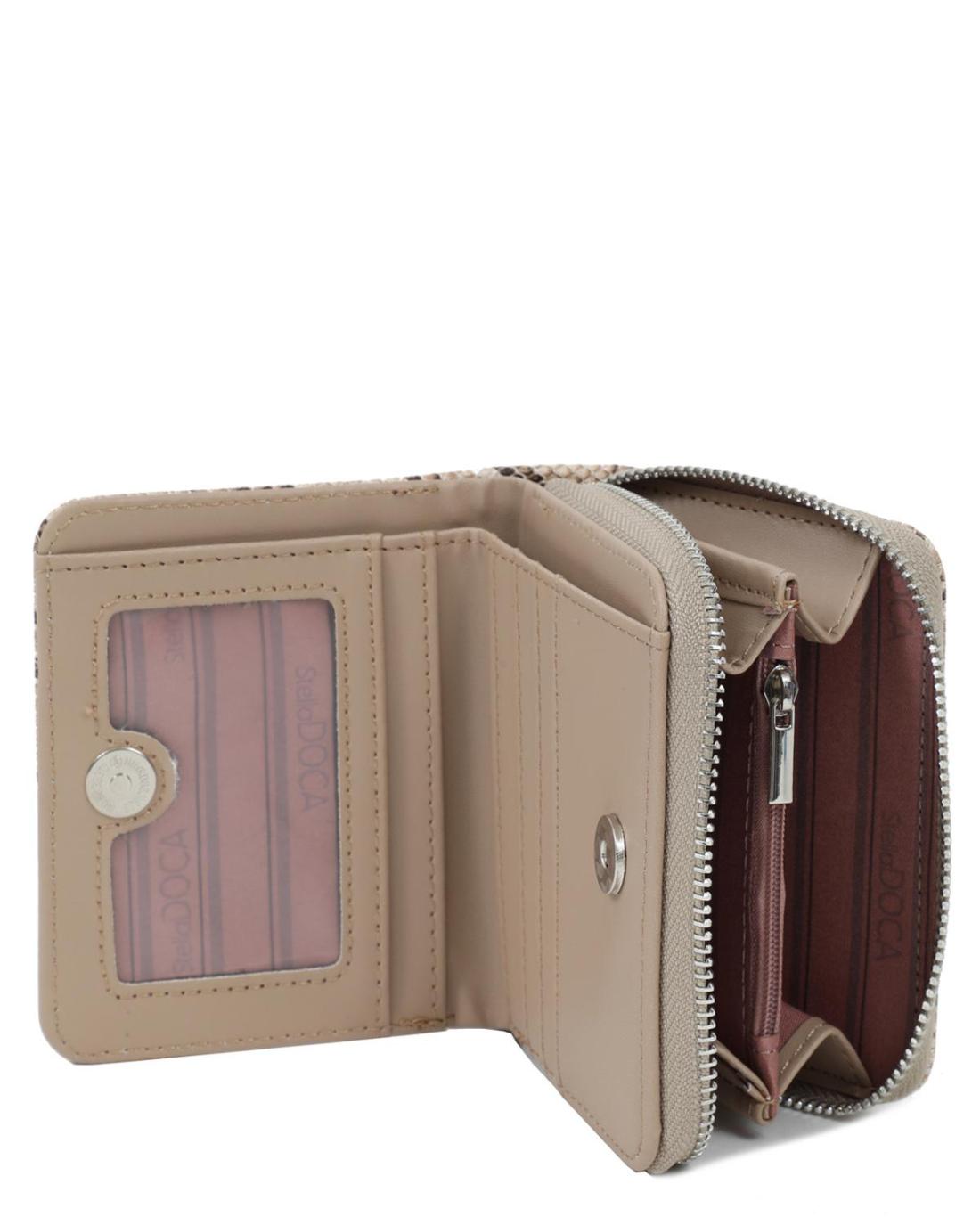 502632M-WALLET (11X9)  BEIGE 67765