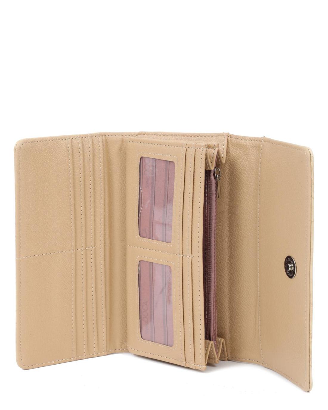502585MH-WALLET (19X10)  BEIGE 67721