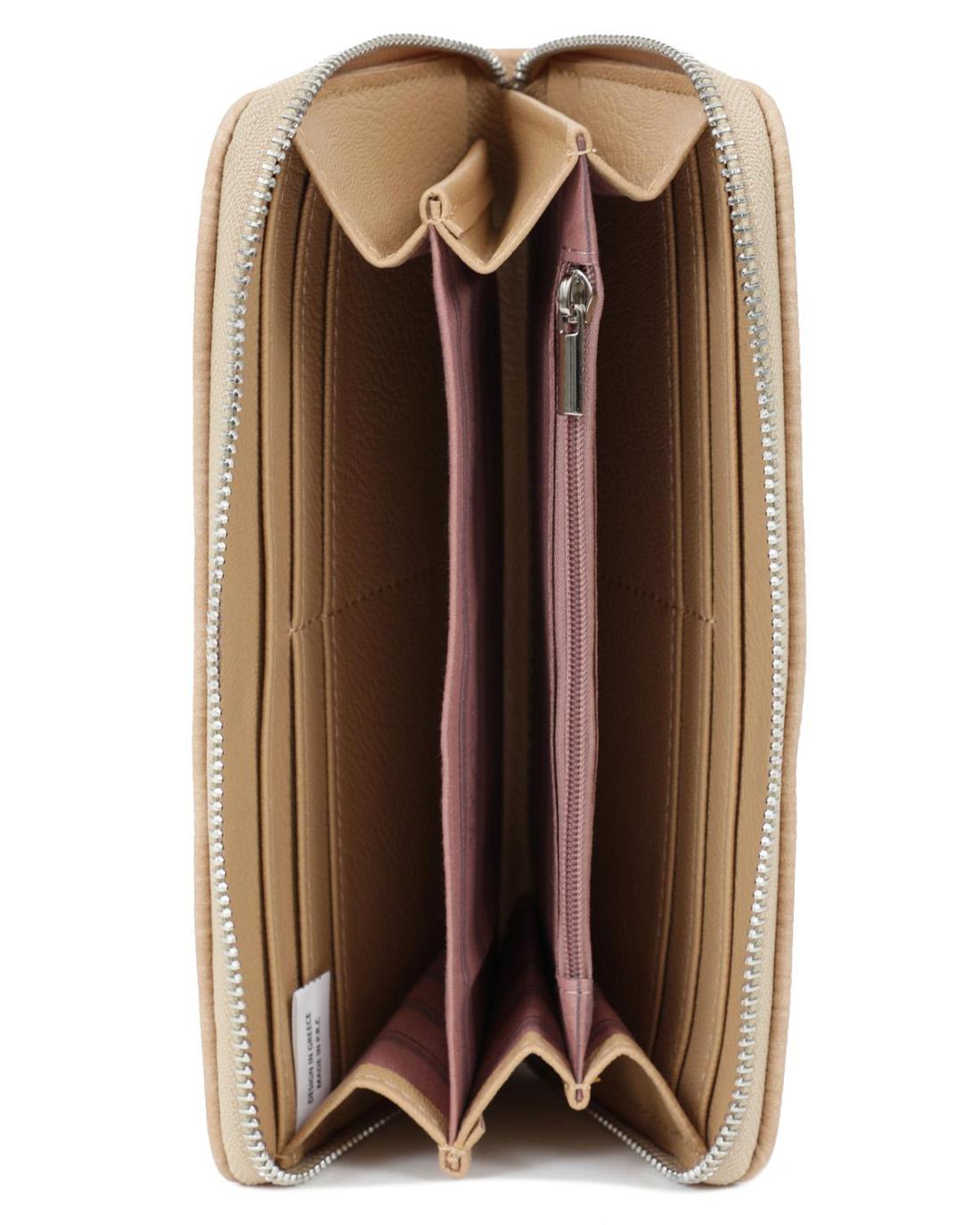 502718MH-WALLET (20X11)  BEIGE 67725