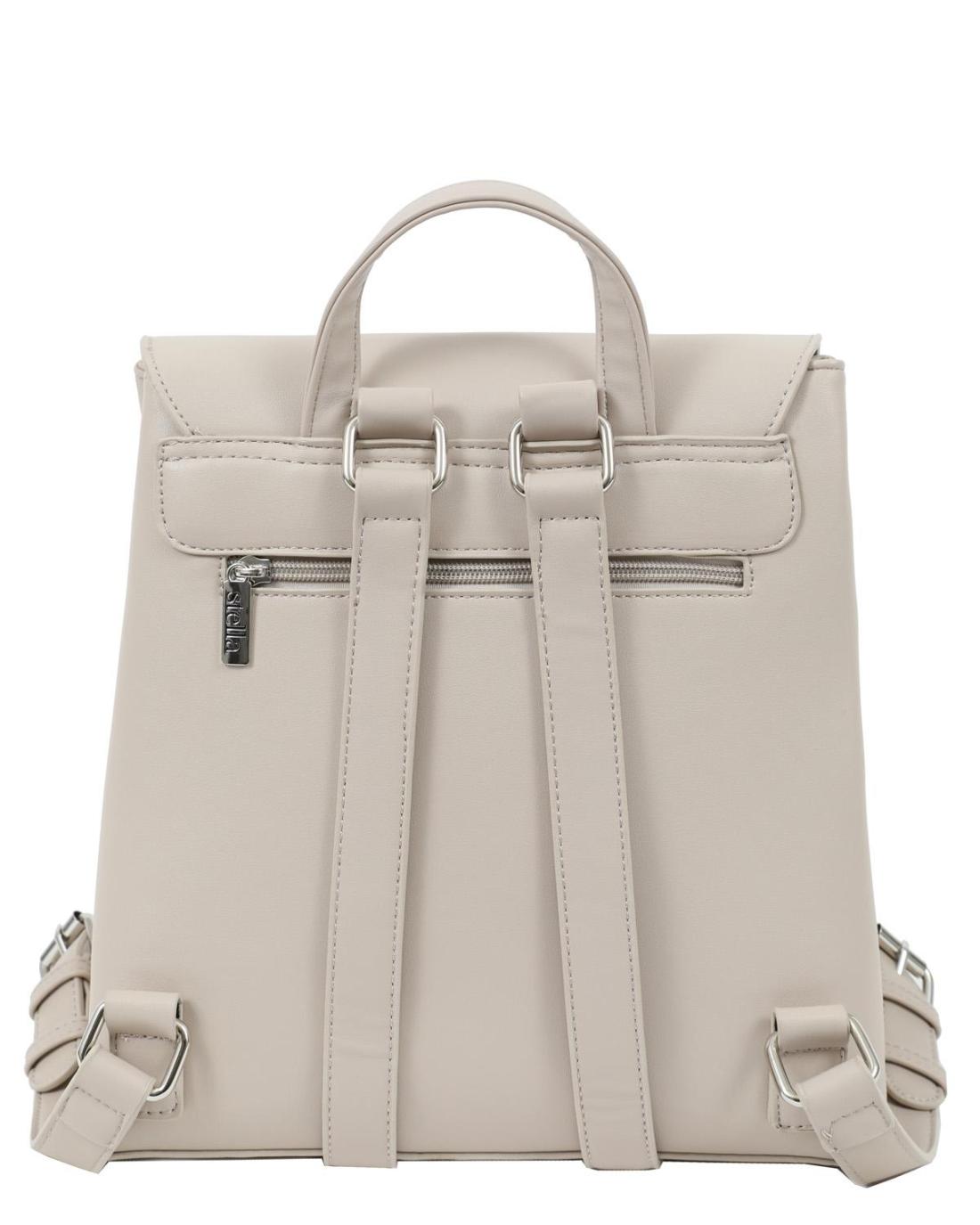 502943M-BACKPACK  (28X29X13) BEIGE 23483