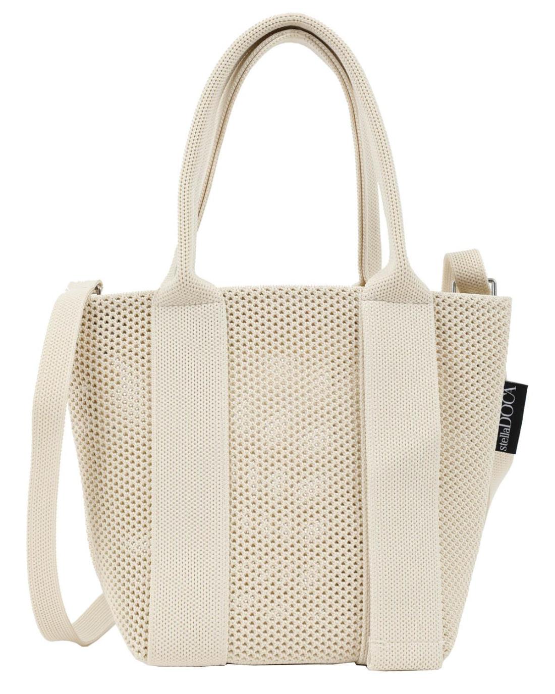 102838H-SHOULDER BAG (26X18X10)  BEIGE 23371