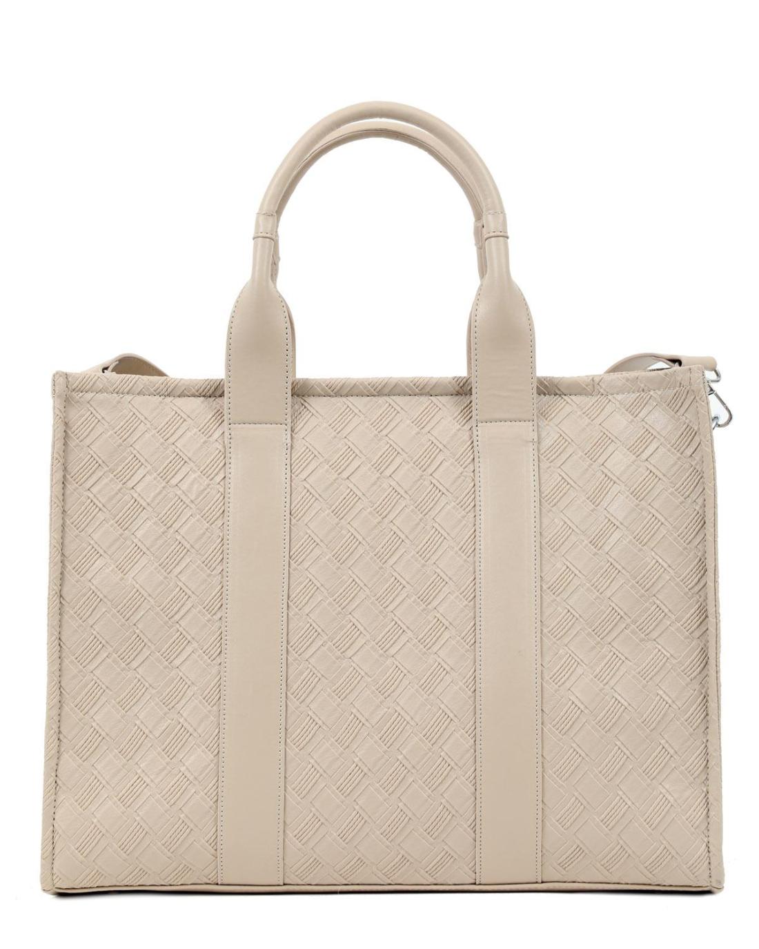 502946M-CROSSBODY BAG  (39.5X31.5X18) BEIGE 23493