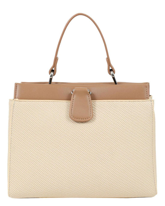 502573M-SHOULDER BAG (25X20X6.5)  BEIGE 23301