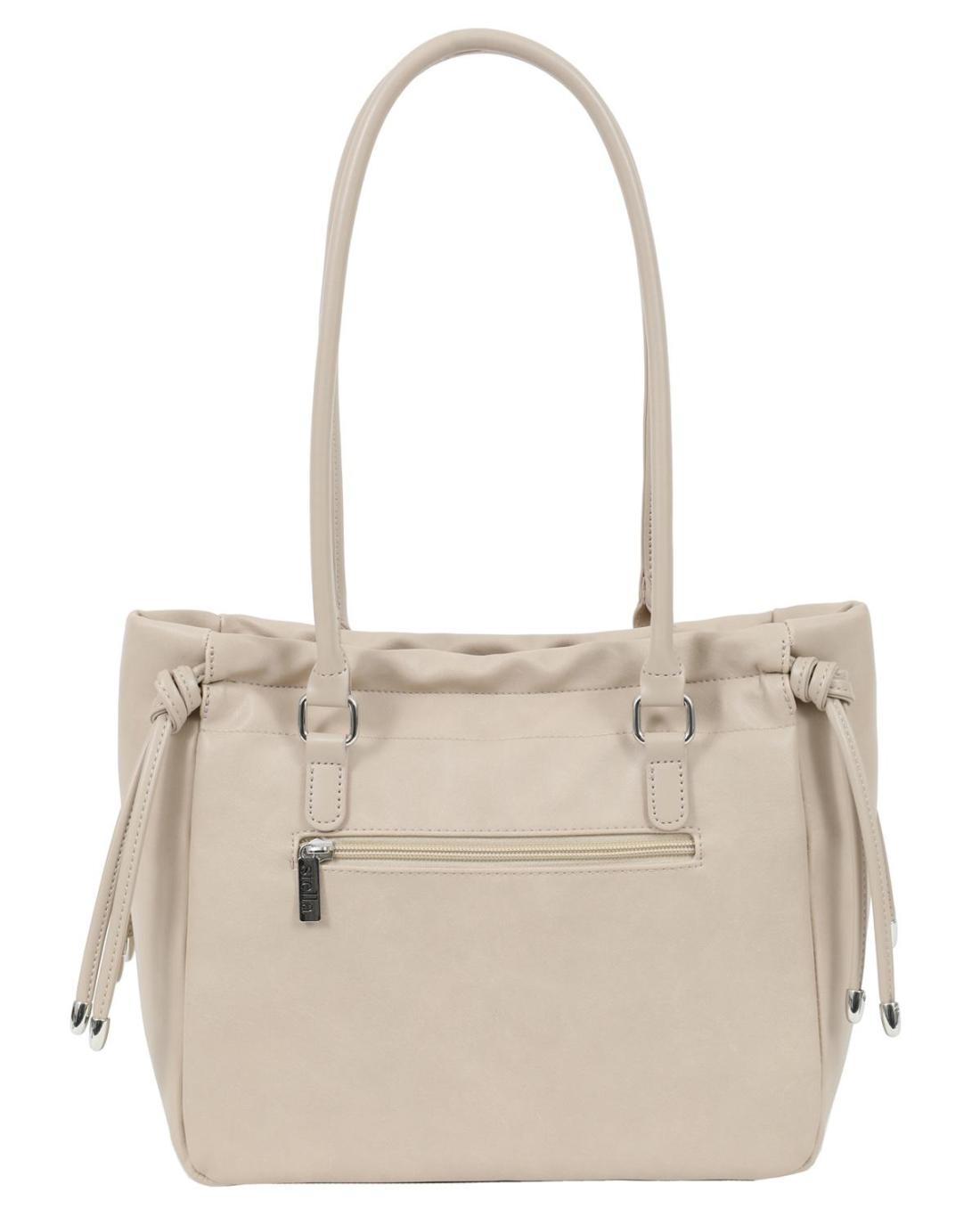 502654M-SHOULDER BAG  (29X25X13)  BEIGE 23578