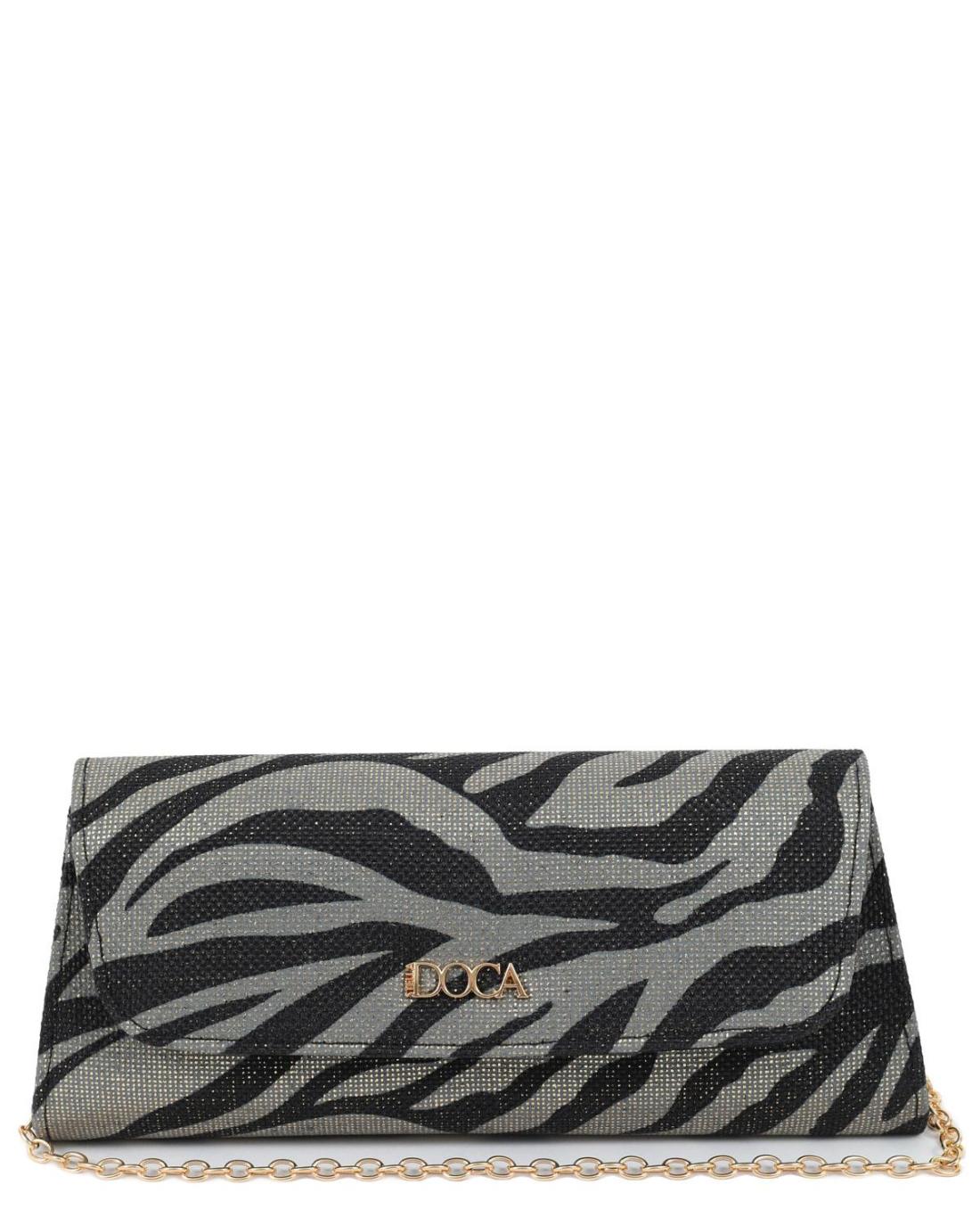 502614M-EVENING BAG (26X11)  BLACK 23216