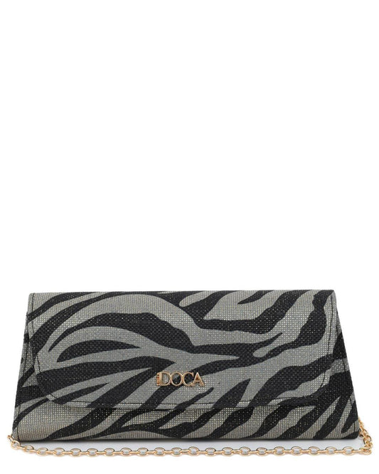 502614M-EVENING BAG (26X11)  BLACK 23216
