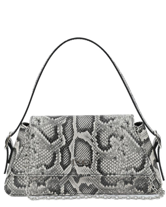 502725M-EVENING BAG (27X12) GREY 23127