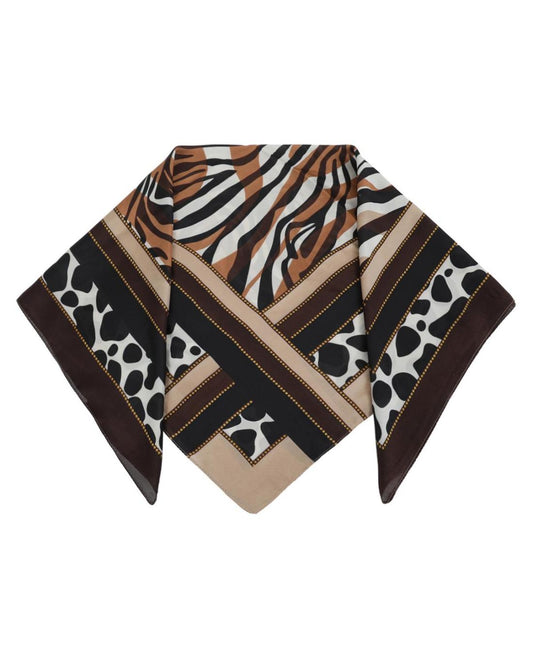 502675MH-SCARF (70X70) BLACK 29396