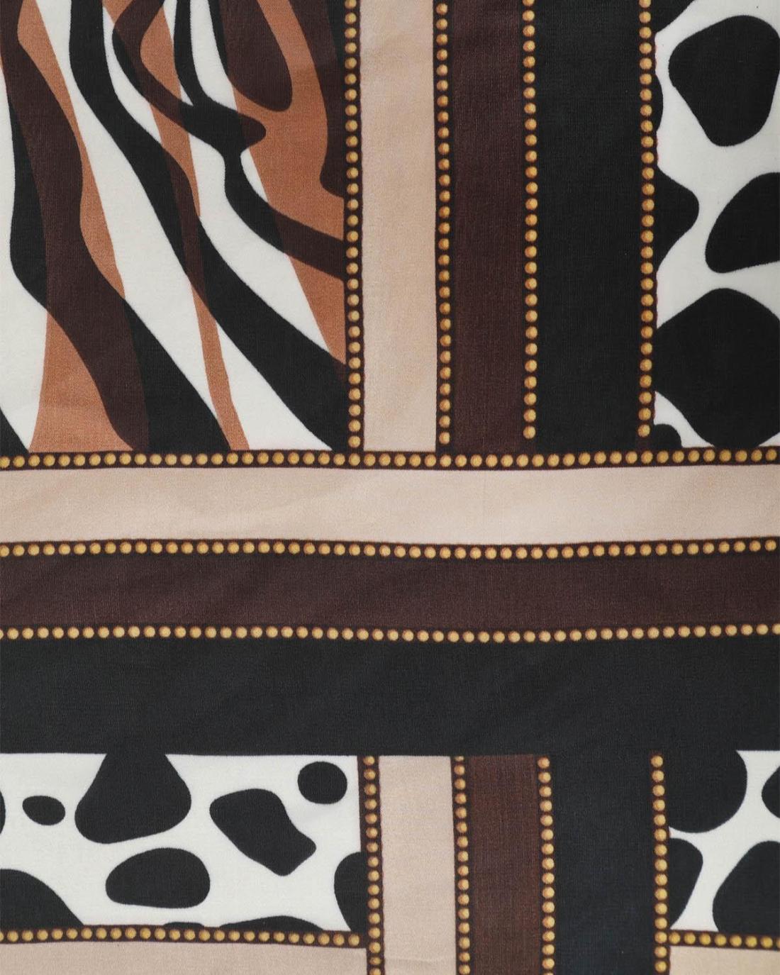 502675MH-SCARF (70X70)  BLACK 29396