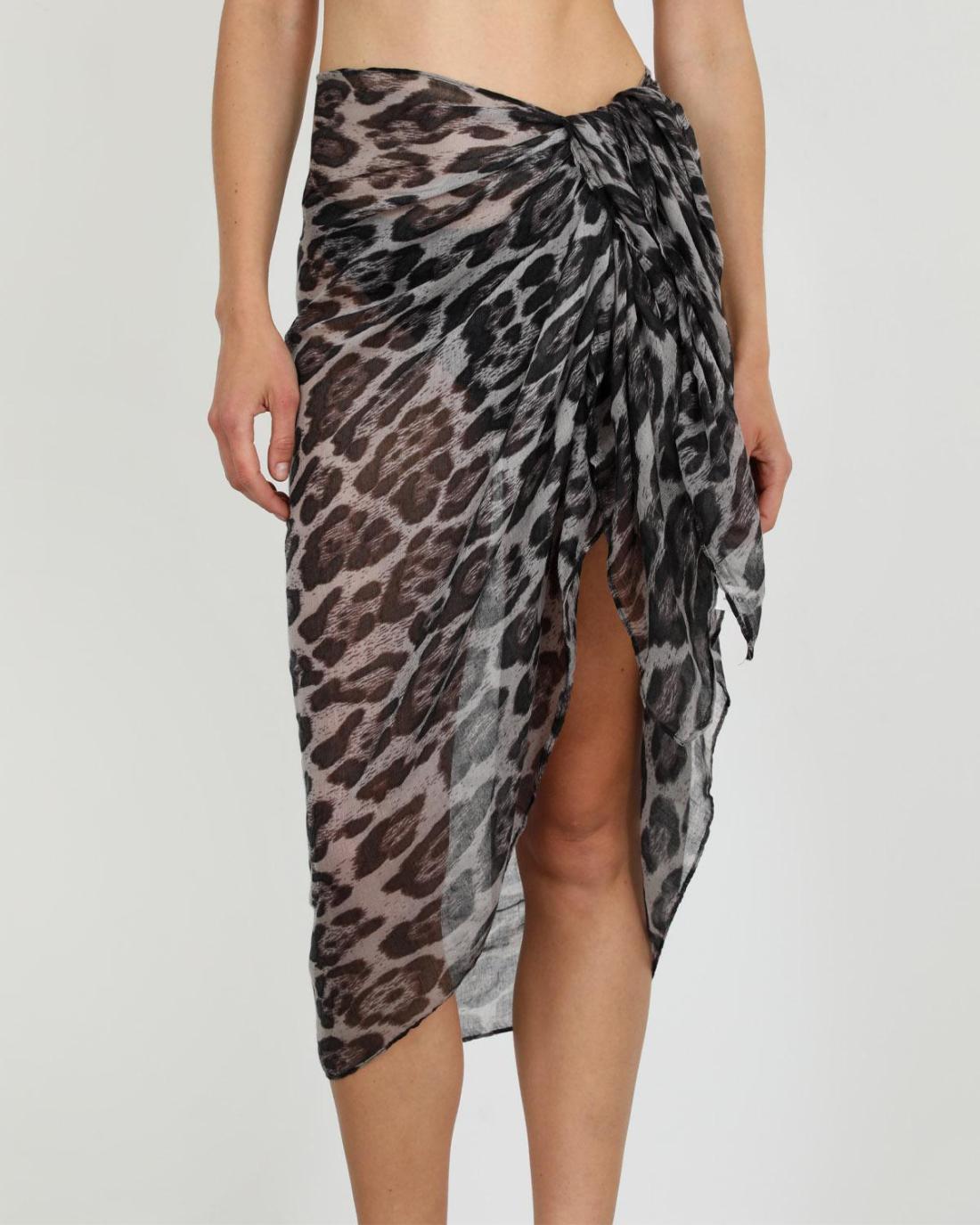 502685MCH-SCARF (85X180)  BLACK 29424