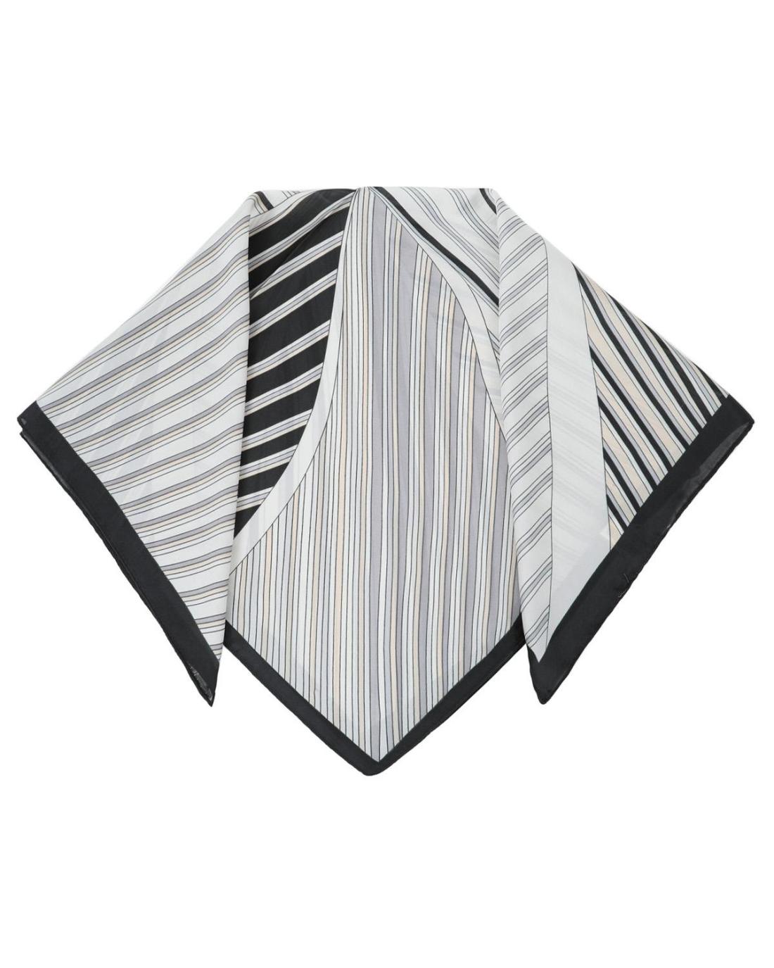 502678MC-SCARF (70X70)  BLACK 29400