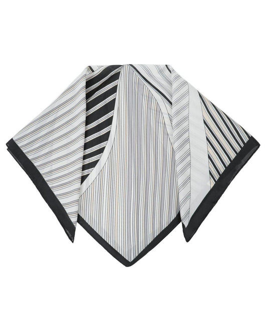 502678MC-SCARF (70X70)  BLACK 29400