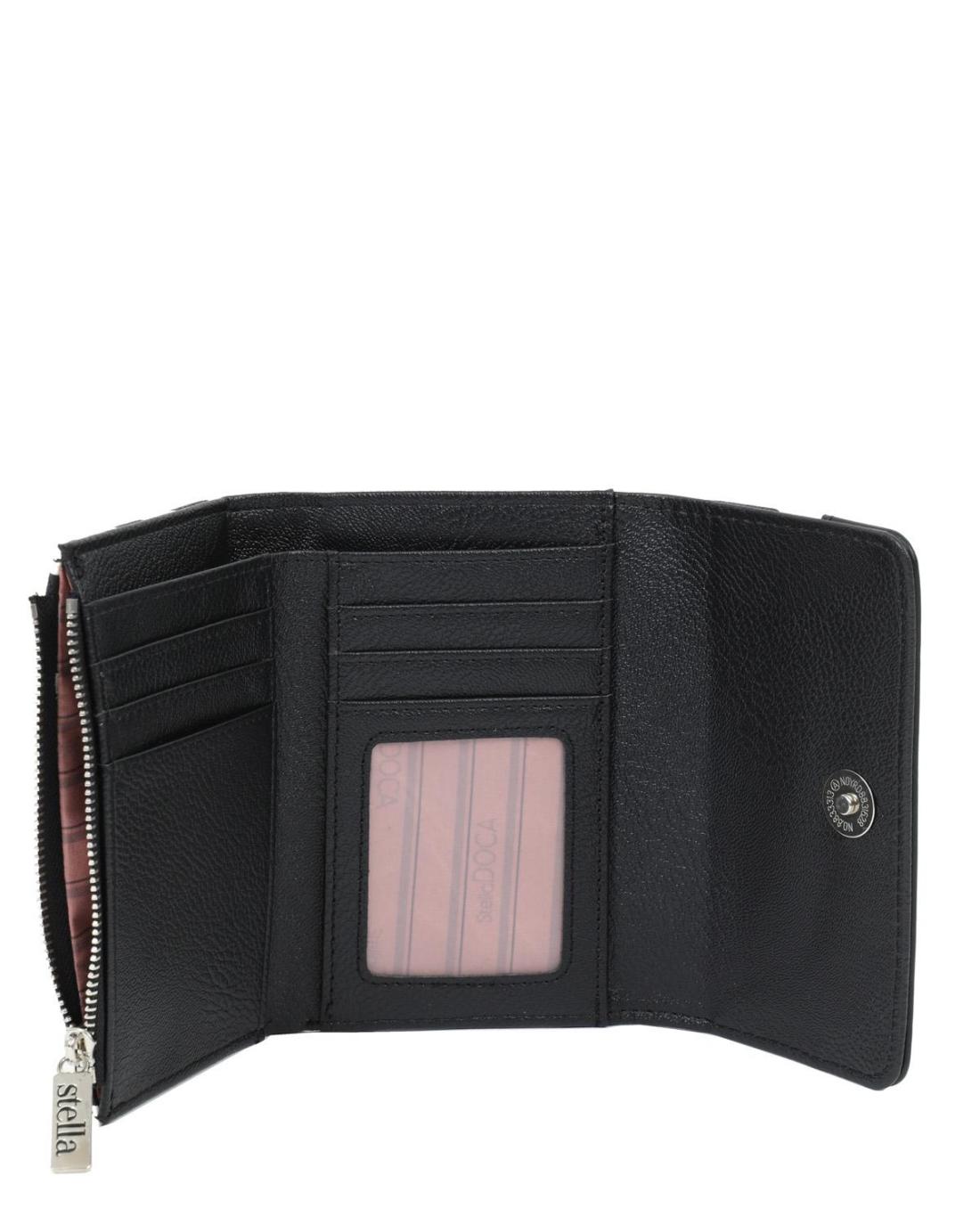 502631M-WALLET (15X10)  BLACK 67750