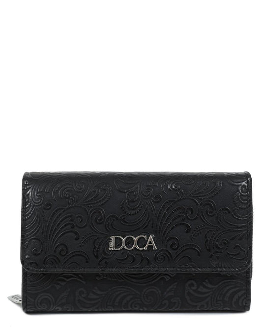 502581MCH-WALLET (17.5X10)  BLACK 67659