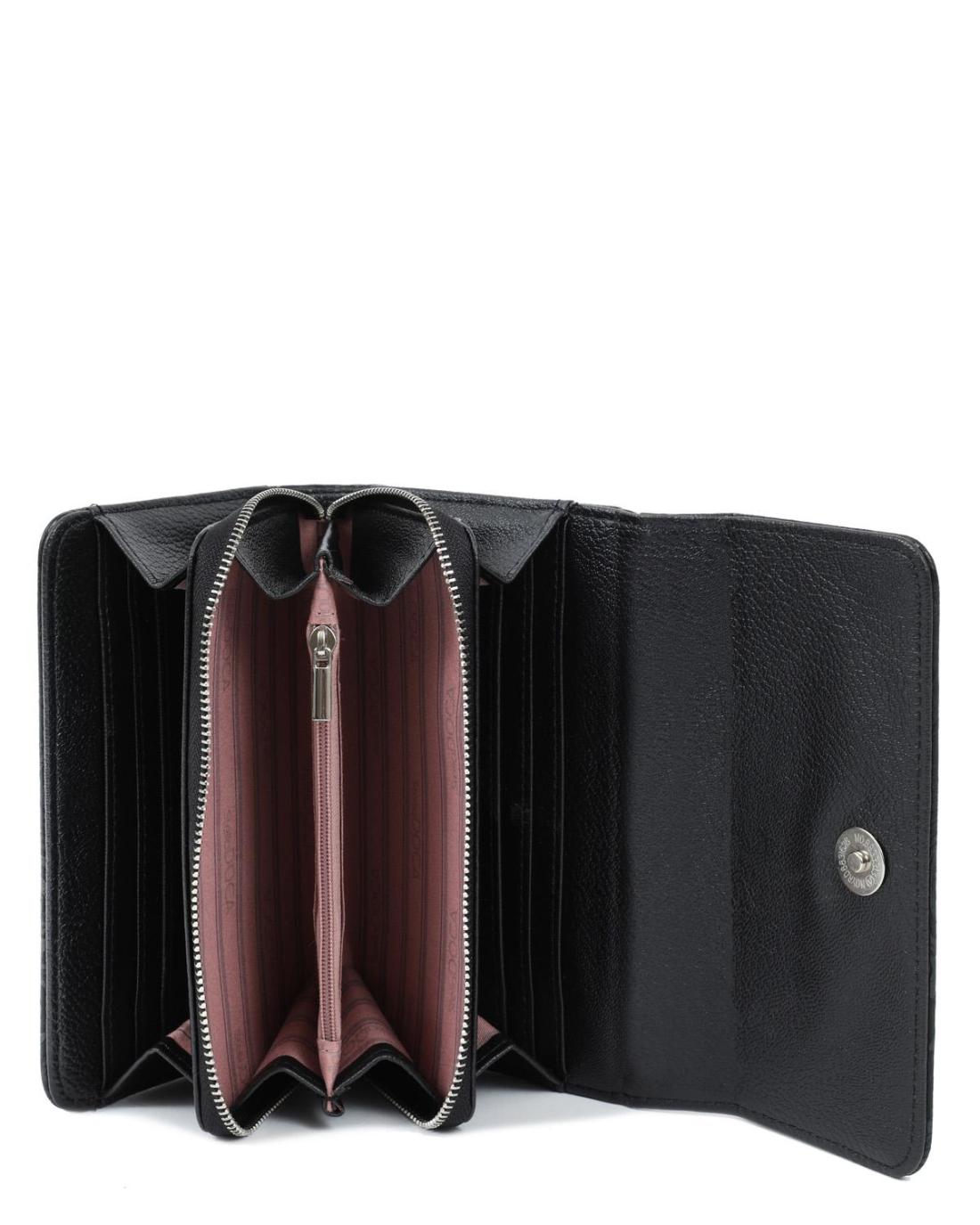 502581MCH-WALLET (17.5X10)  BLACK 67659