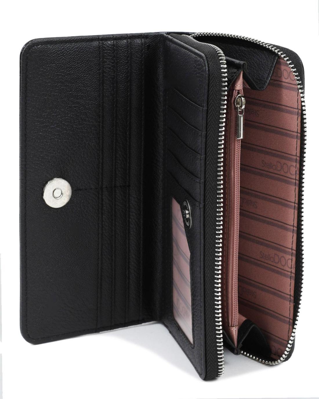 502628M-WALLET (19X9)  BLACK 67663