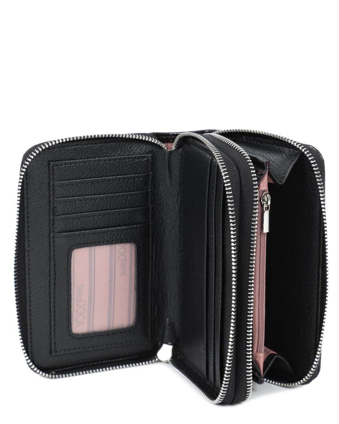 502582MCH-WALLET (16X10)  BLACK 67666