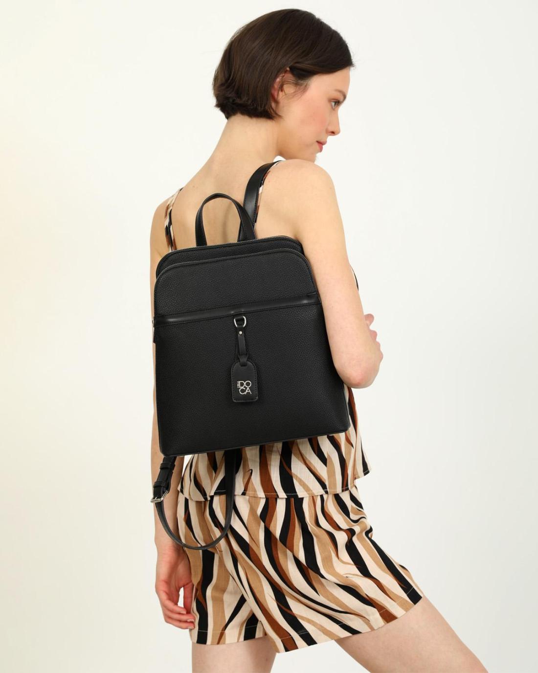 502751MCH-BACKPACK  (30X34X13)  BLACK 23665