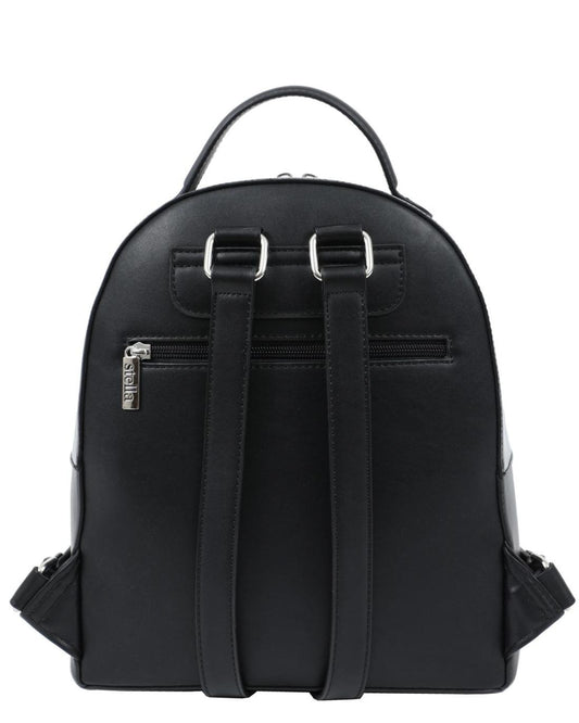502909MH-BACKPACK  (25.5X28X10.5) BLACK 23472