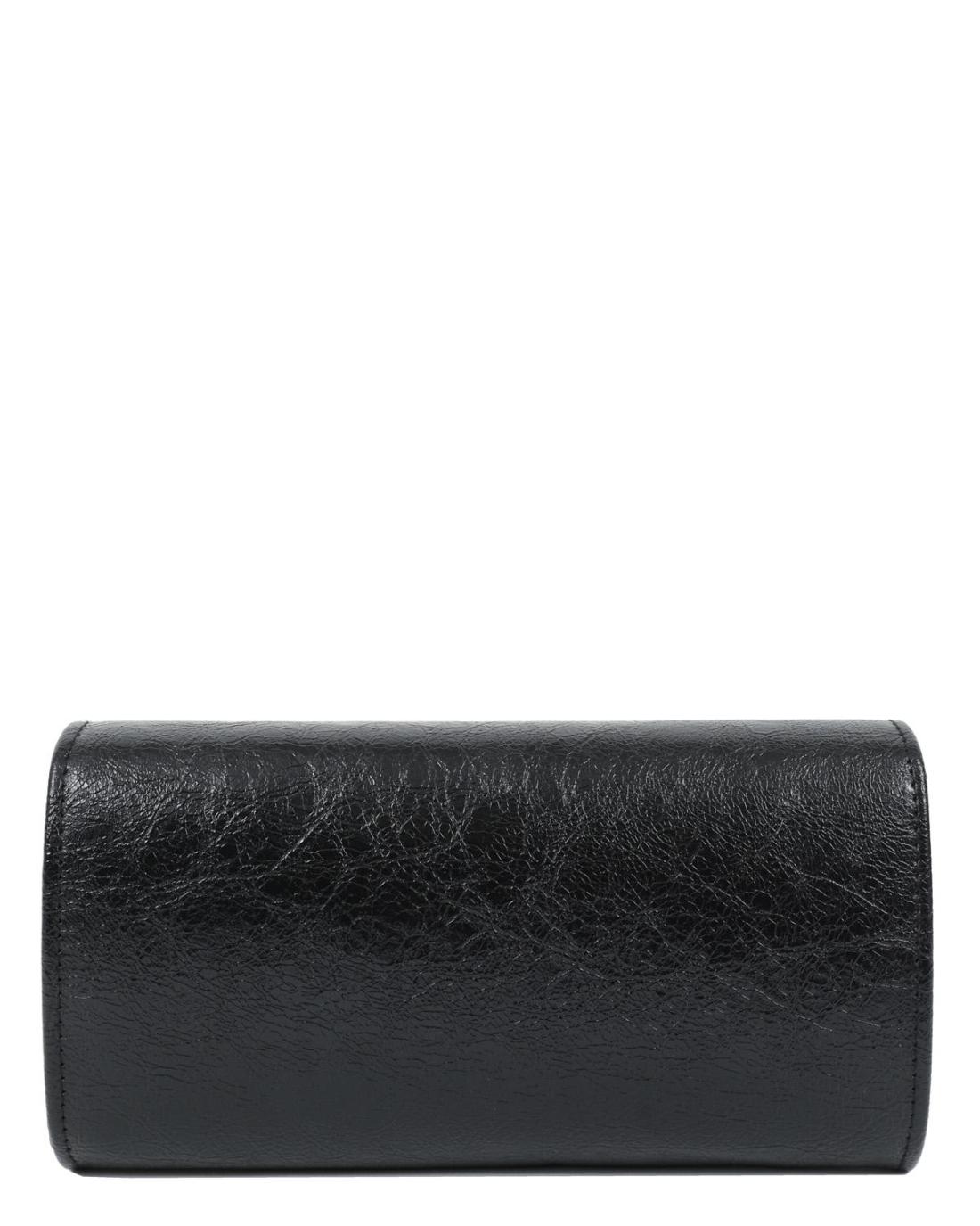 502609MCH-EVENING BAG (25X12)  BLACK 23149