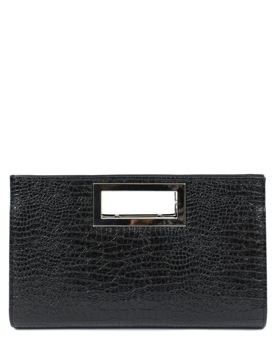 502569MCH-EVENING BAG (32X19.5X6.5) BLACK 23113