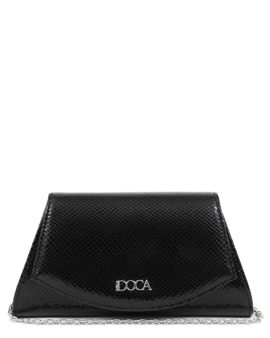 502611M-EVENING BAG (24X17X13)  BLACK 23164