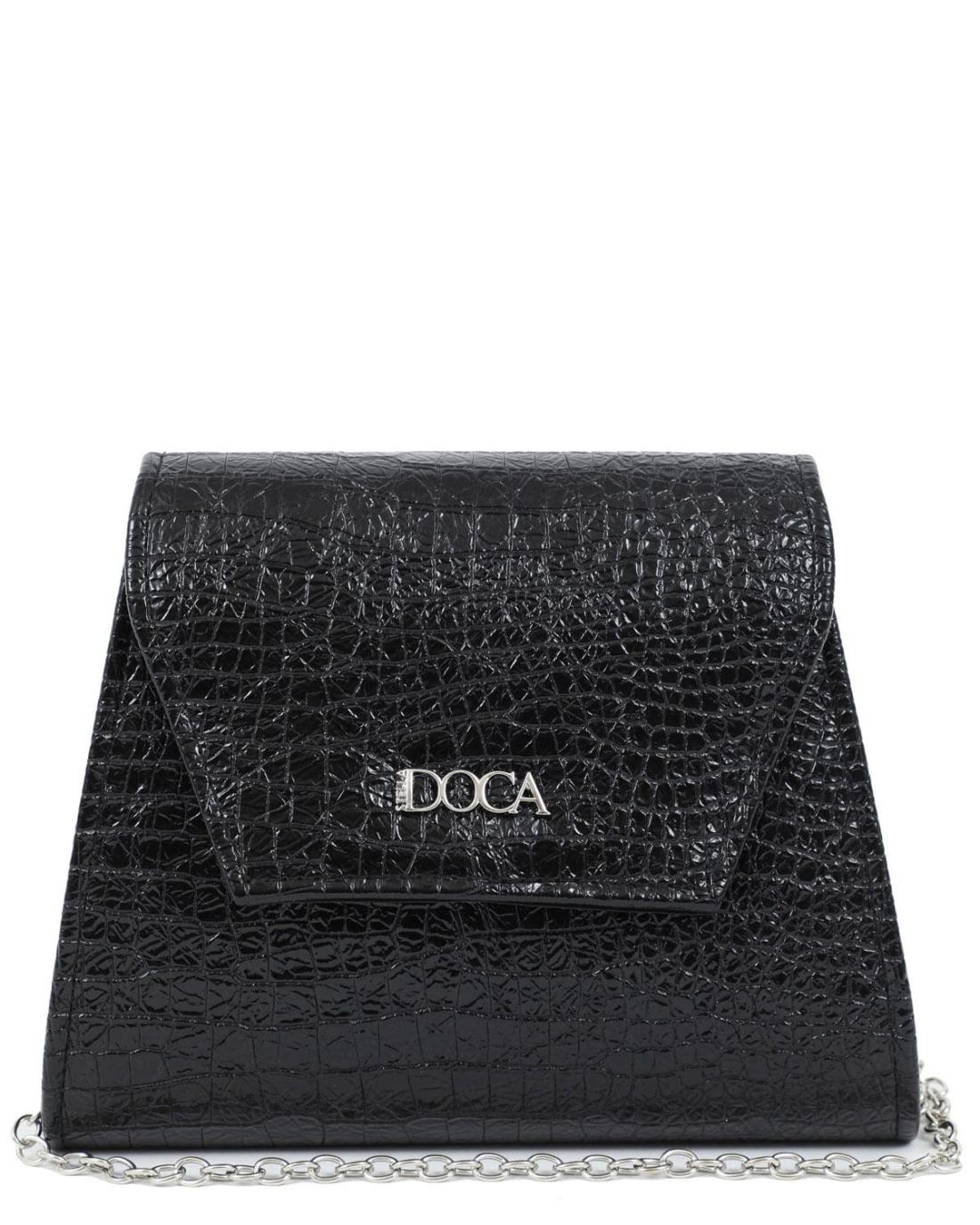 502605MCH-EVENING BAG (20X15)  BLACK 23107