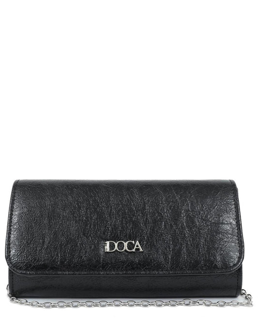 502609MCH-EVENING BAG (25X12) BLACK 23149