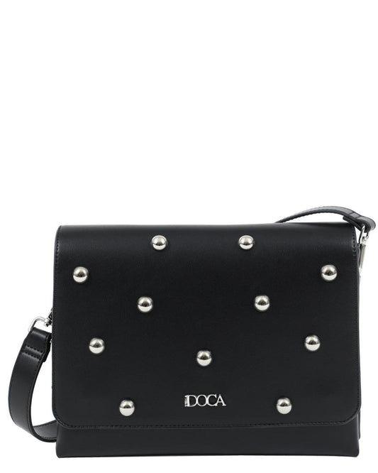 502912MCH-CROSSBODY BAG  (27X20X8) BLACK 23615