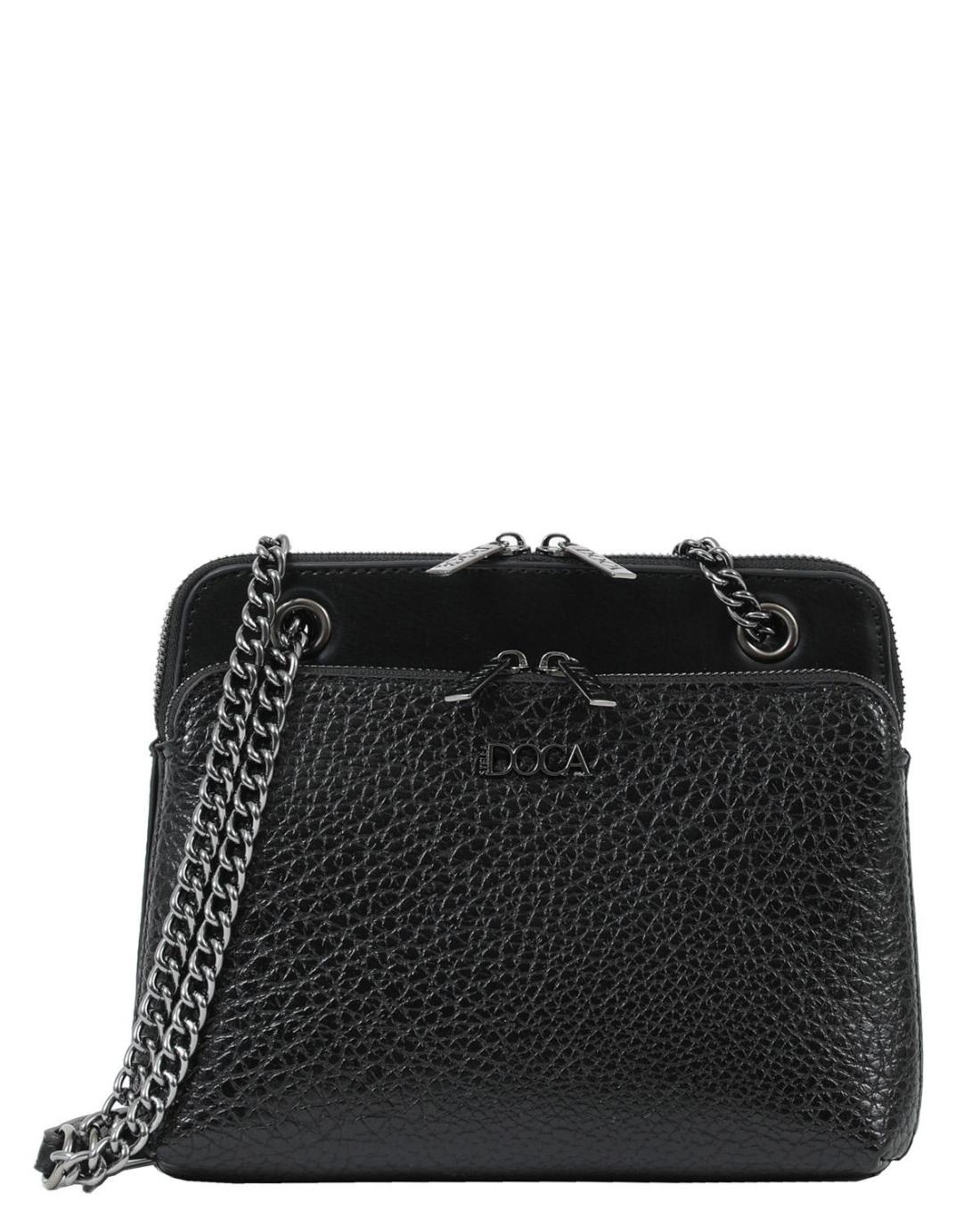 503378H-CROSSBODY BAG   (23.5X18.5X9)  BLACK-24057