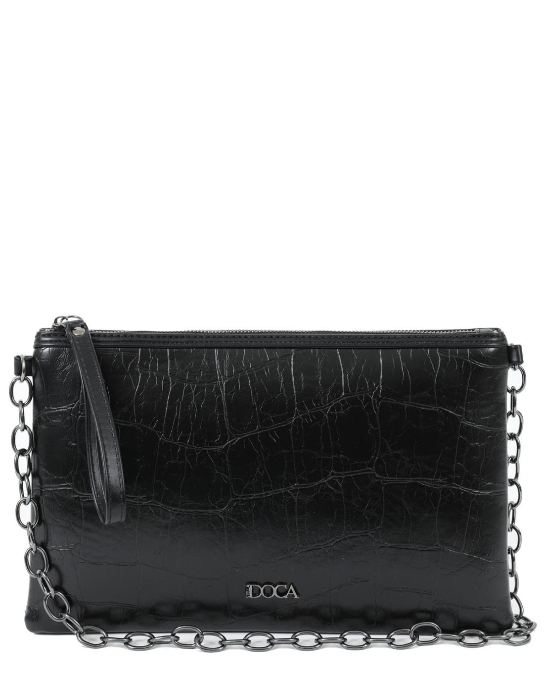 503367H-SHOULDER BAG (33X21)  BLACK-23793