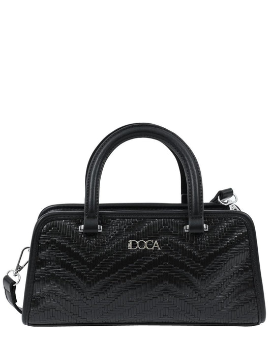 102908H-CROSSBODY BAG (26.5X13.5X5)  BLACK 23321