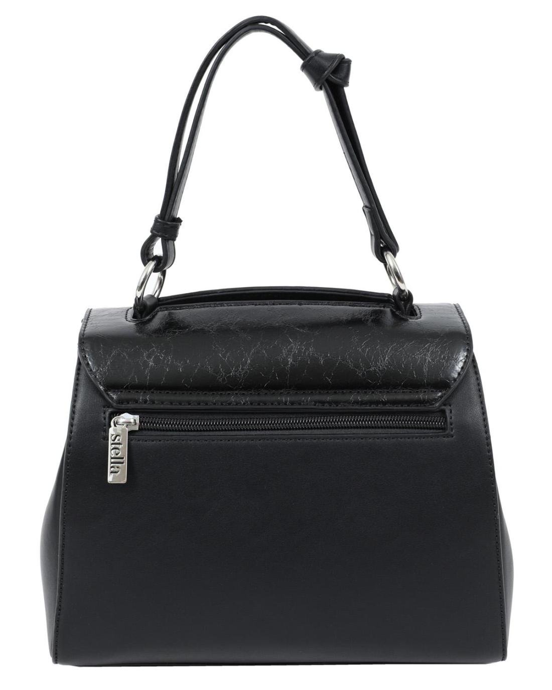 502918MC-CROSSBODY  BAG (24X20X12.5) BLACK 23470