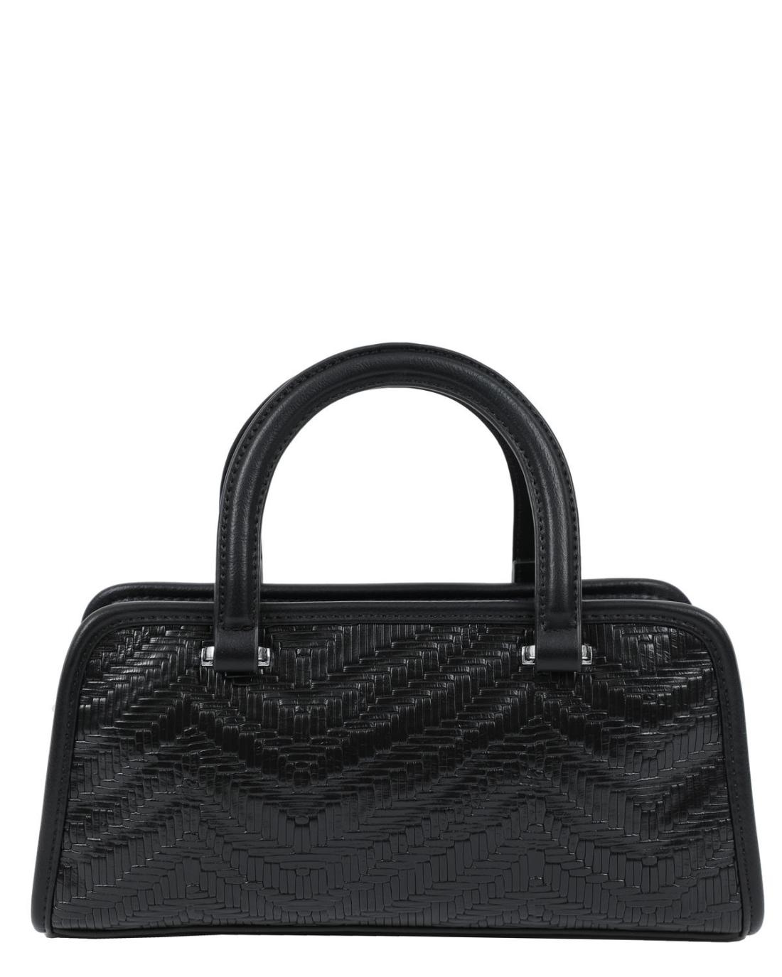 102908H-CROSSBODY BAG (26.5X13.5X5)  BLACK 23321