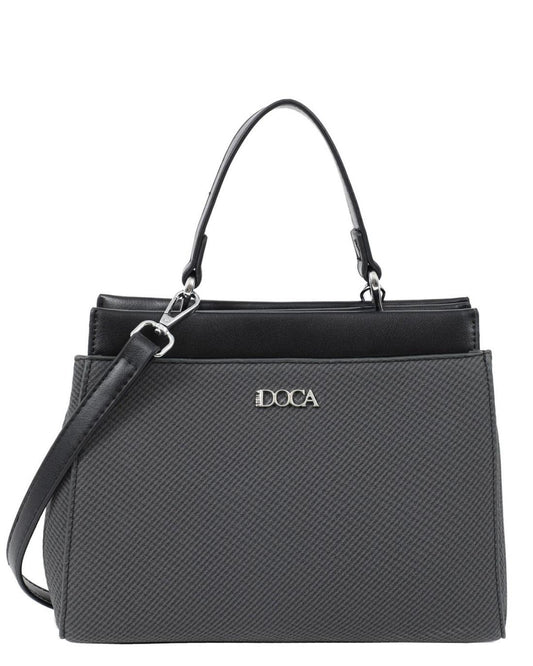 502574M-SHOULDER BAG (25X20X6.5) BLACK 23302