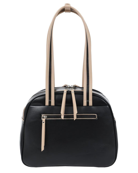 502651MH-SHOULDER BAG (32X26X13)  BLACK 23555