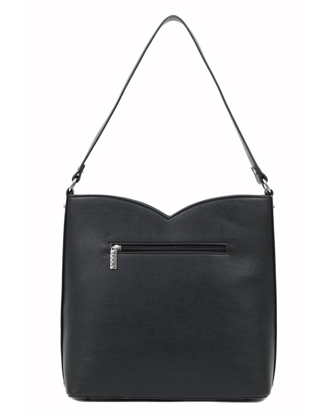 502645M-SHOULDER BAG (31X31X11)  BLACK 23517