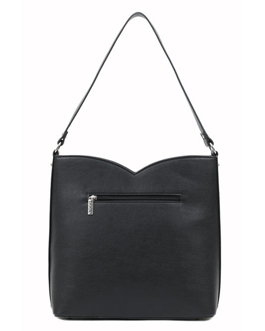 502645M-SHOULDER BAG (31X31X11) BLACK 23517