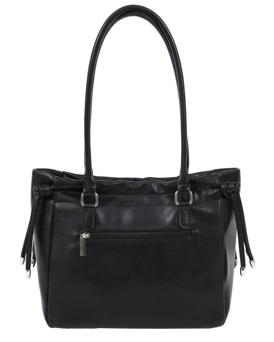 502653MH-SHOULDER BAG  (29X25X13)  BLACK 23577