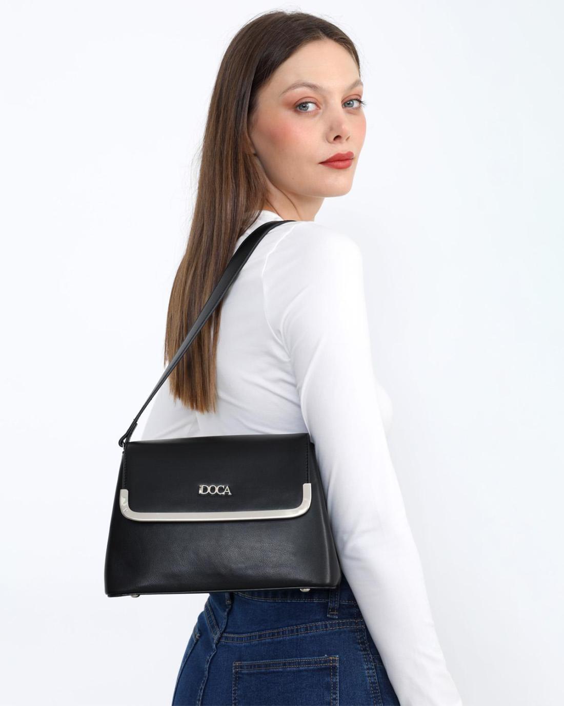 503297H-CROSSBODY BAG (25X17.5X10)  BLACK-23746