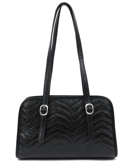 502618MH-SHOULDER BAG (30.5X20X11) BLACK 23323