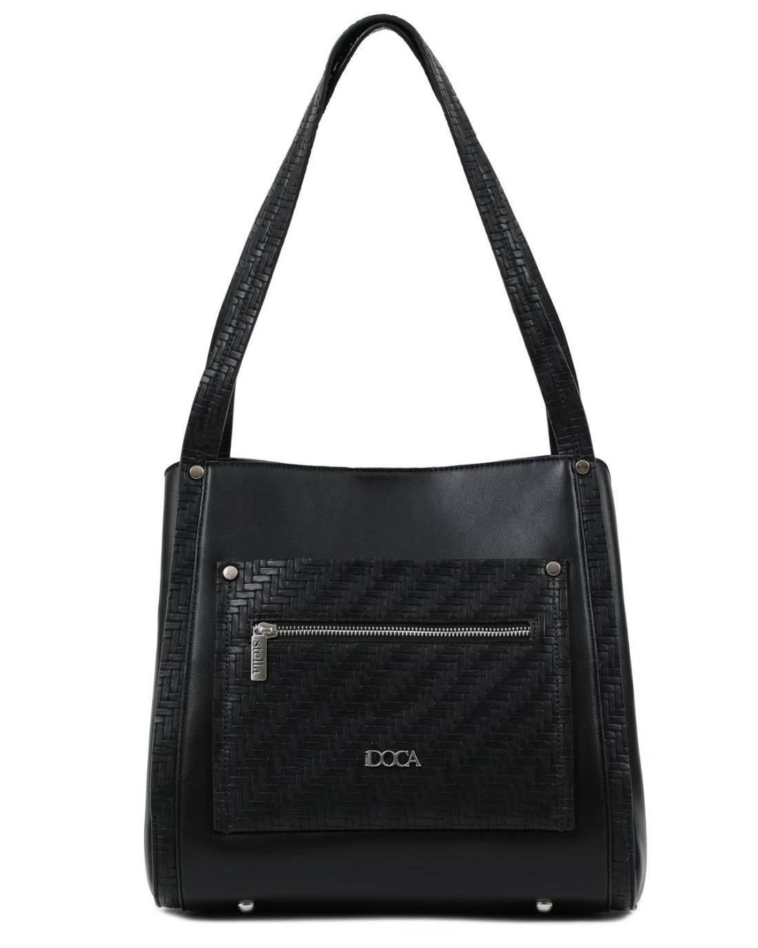 502746MCH-SHOULDER BAG (30X29X15)  BLACK 23238