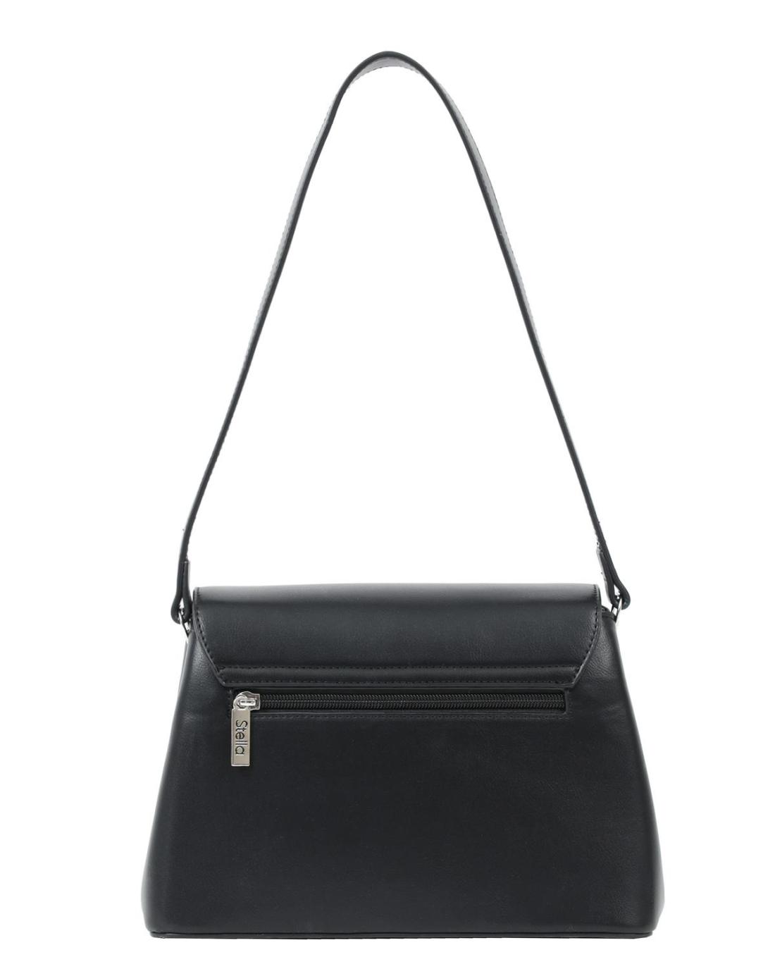503297H-CROSSBODY BAG (25X17.5X10)  BLACK-23746