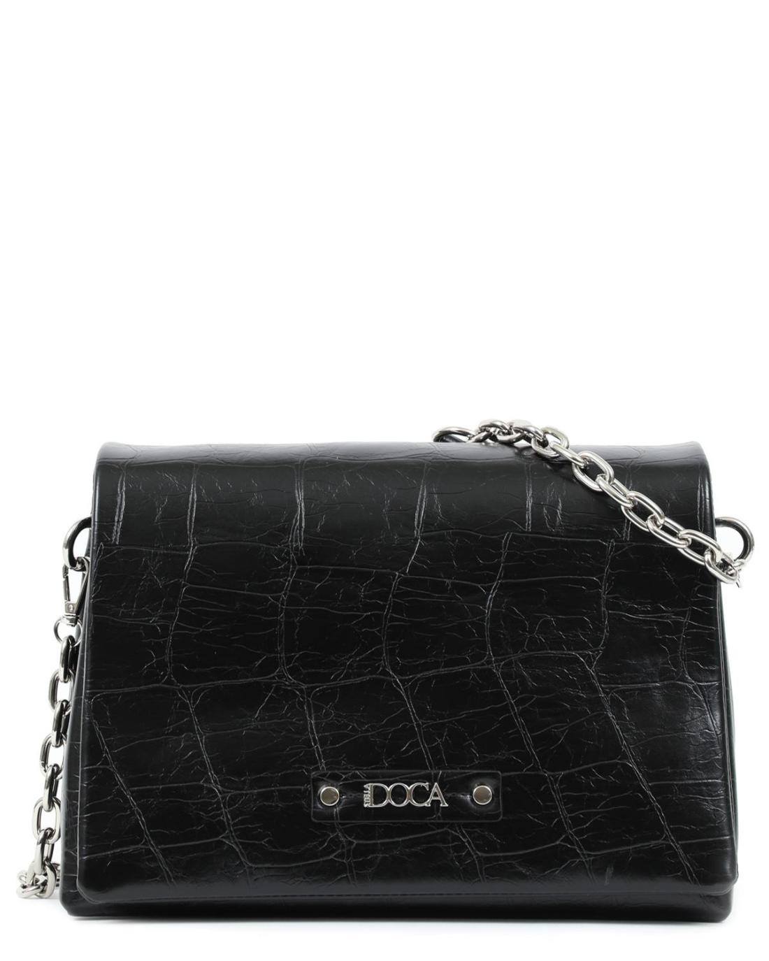 502210C-SHOULDER BAG (28X21X17)  BLACK 23263